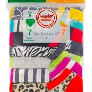 Cute Matching socks and underwear